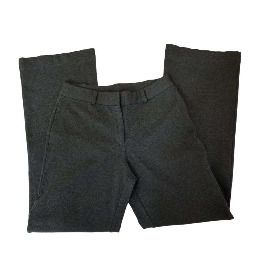 Lands' End Women's Gray viscose/nylon stretchy Size 6 Pants